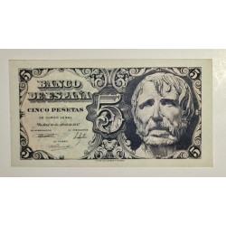 5 pesetas SC SS 12 abril 1947 SC SS