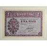 BILLETE DE 1 PESETA DE 1937