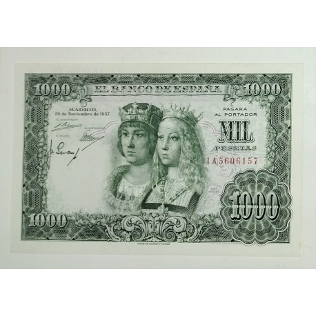 100 PESETAS 29 NOVIEMBRE 1957