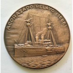 Acorazado Pelayo 1888 Bronce