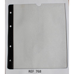 FUNDAS PARDO MONEDAS TRANSP 768