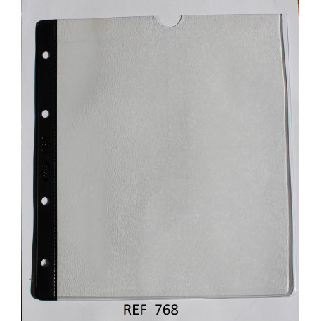 FUNDAS PARDO MONEDAS TRANSP 768