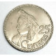 25 centavos de Guatemala 1965