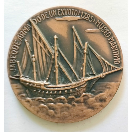 Jabeque Armado de un exvoto 1785 Museo marítimo