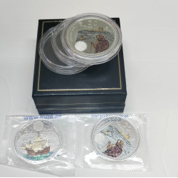 Lote 3 monedas de plata