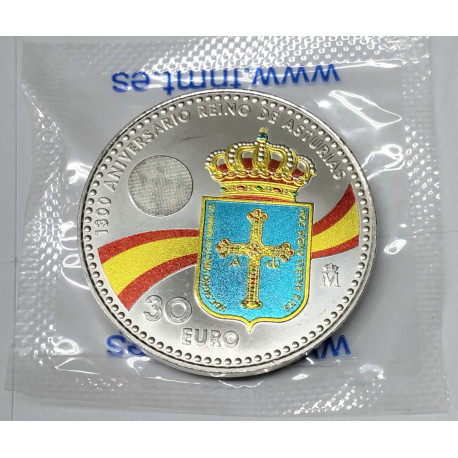 30 € de 2018 Reino de Asturias