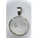 Colgante de plata 925 con moneda 5 pesetas 1881*81