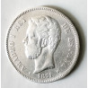 5 pesetas de plata de Amadeo 1871*74 DE M