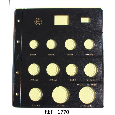 FUNDAS PARDO EURO 11 ALOJAMIENTOS ( 2€ +20+20€)