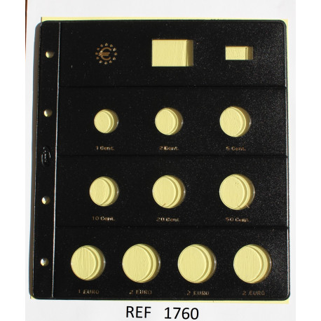 FUNDAS PARDO EURO 10 ALOJAMIENTOS ( 2€ +2€)