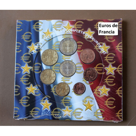 SERIE DE EUROS DE FRANCIA MIXTA