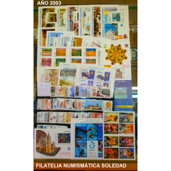 AÑO COMPLETO SELLOS 2003