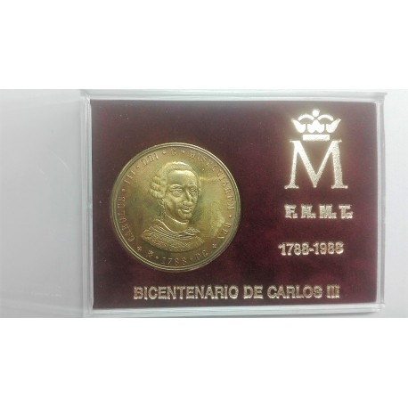 MEDALLAS DEL BICENTENARIO DE CARLOS III
