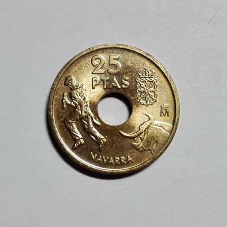 25 PESETAS 1999 NAVARRA