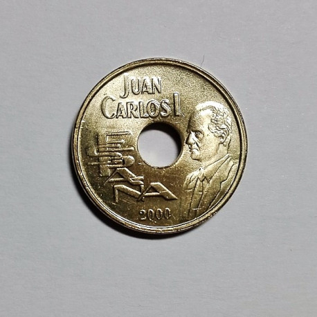 25 PESETAS 2000 REY