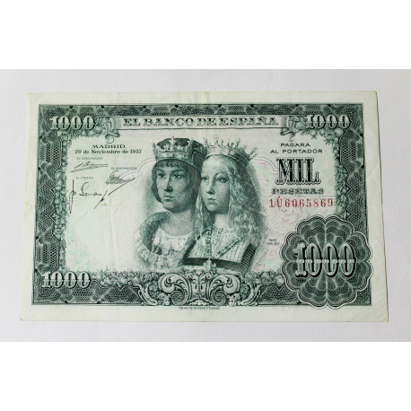1.000 pts Reyes Catolicos 1957