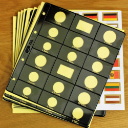 Funda 2 series de monedas euro 