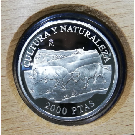 2000 PTS PLATA GARZAS IMPERIALES 1994