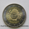 2 € X ANIVERSARIO DEL EURO 2012