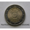 2 € PORTUGAL X ANIVERSARIO DEL EURO 2012