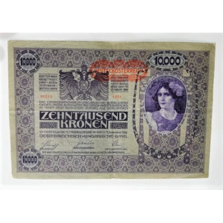 IMPERIO AUSTRO HÚNGARO 1918