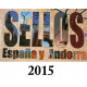 LIBRO FILATELICO 2015 ESPAÑA Y ANDORRA