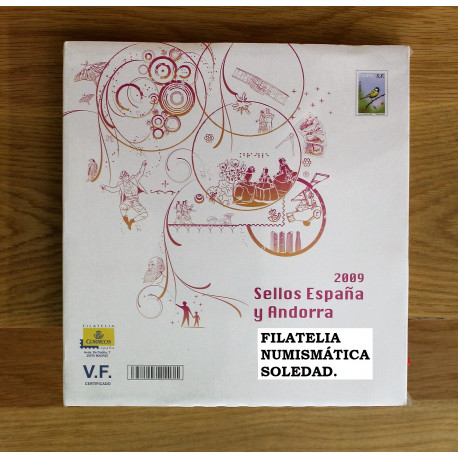 2009 Libro sellos España 