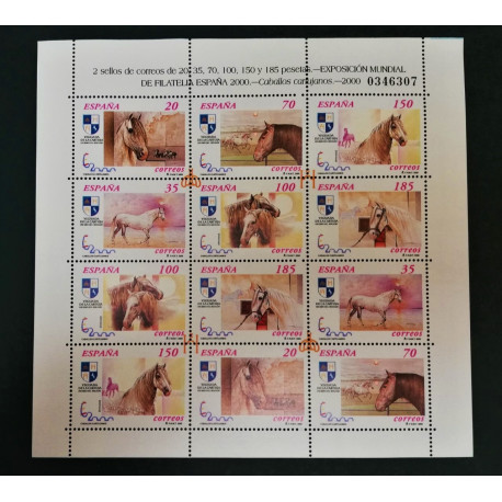 Minipliego de caballos cartujanos años 2000