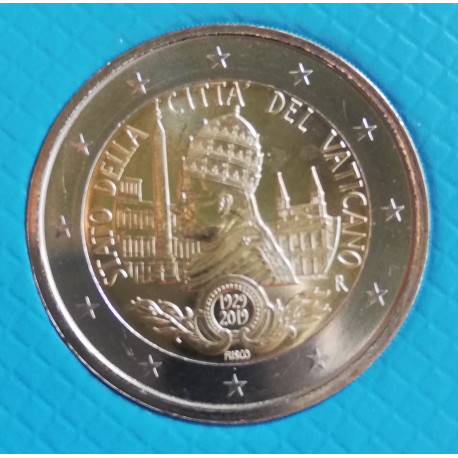 2 EUROS  VATICANO 1ª 2017