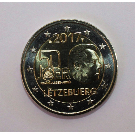 2 EUROS LUXEMBURGO 2017