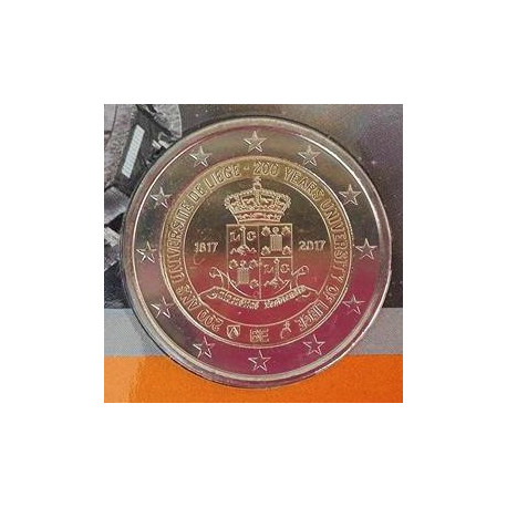 2 € BELGICA 2017 LIEJA