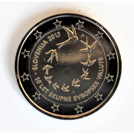2 EUROS ESLOVENIA 2017