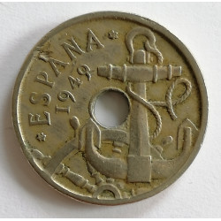 MONEDA DE 50 CENTIMOS 1949*51