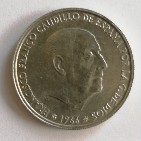 MONEDA DE 50 CENTIMOS 1949*51
