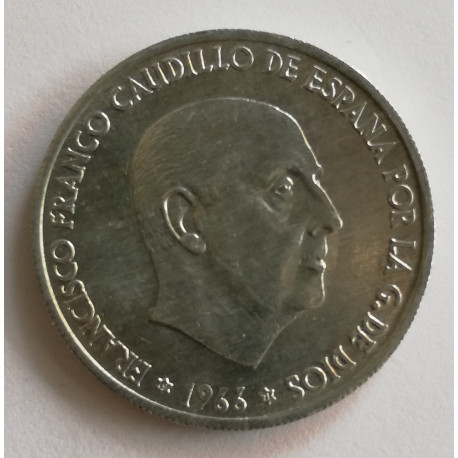 MONEDA DE 50 CENTIMOS 1966*71