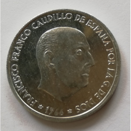 MONEDA DE 50 CENTIMOS 1966*72