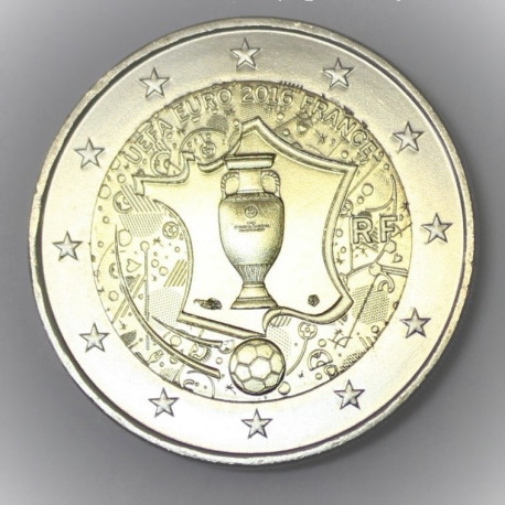2 € FRANCIA  EUROCOPA 2016