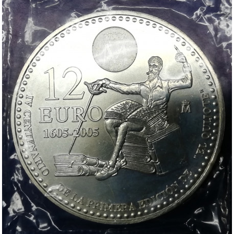 12€ PLATA EL QUIJOTE 2005