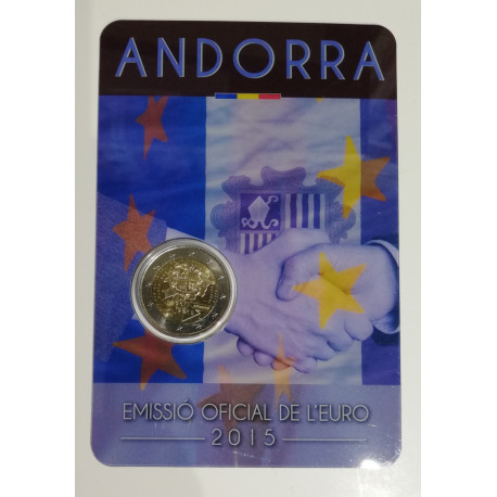 2 € ANDORRA MAYORIA DE EDAD 2015