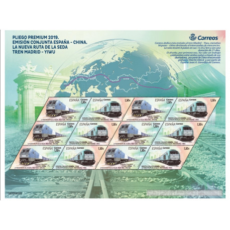 Trenes la Nueva Ruta de la Seda