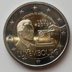 2 € Sufragio Lux 2019