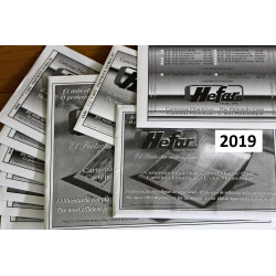 Filoestuches HEFAR para todos los sellos de 2017 en transparente