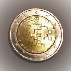 2 € PORTUGAL CRUZ  ROJA 2015