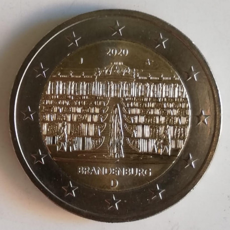 2 € ALEMANIA 2020 - BRANDENBURGO G