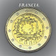 2 € FRANCIA BANDERA 2015