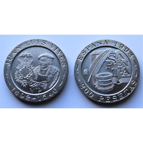 200 pesetas 1993 Luis Vives 