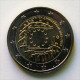 2 € GRECIA BANDERA 2015