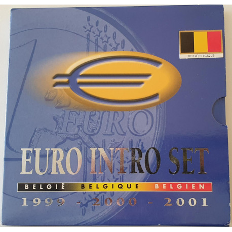 CARTERA EUROS BELGICA 1999 2000 2001
