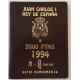 Cartera oficial FNMT 2000 Pesetas - 1994