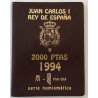 Cartera oficial FNMT 2000 Pesetas - 1994